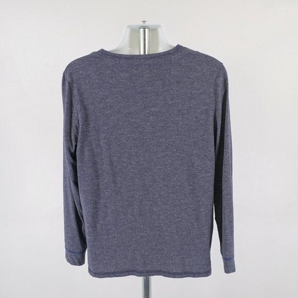 Ted Baker Henley Long Sleeve T-Shirt Gray Large London Dressed To Chill - Picture 6 of 9